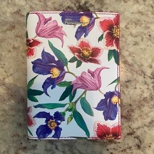 Salvatore Ferragamo St. Bouquet Passport Holder